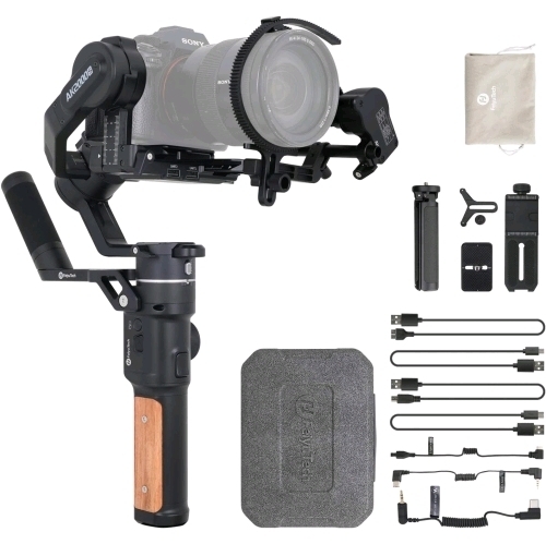 As New FeiyuTech AK2000S Handheld Camera Gimbal DSLR Stabilizer - Advance Kit. Retails $400
