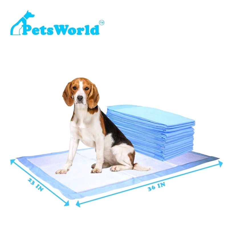 100 New Pets World Beagle's Pads. 23" by 36" Doggy Pee Pads. Retails for $55