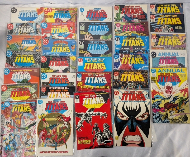 31 DC New Teen Titans Comics. Various editions.