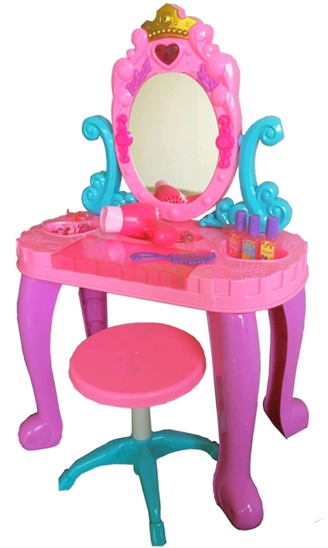 New CROWN VANITY Beauty Dressing Table for Kids