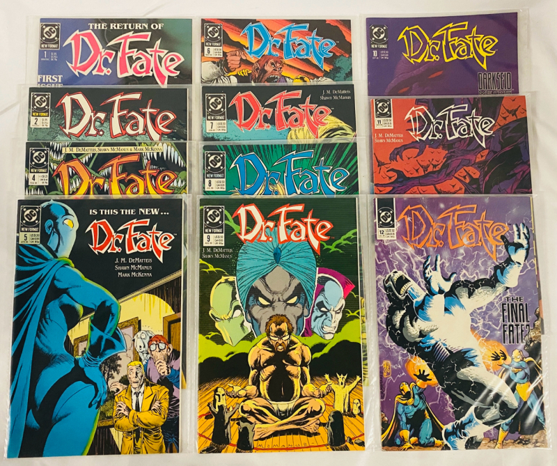 11 Vintage DC The Return of Dr. Fate, Issues #1-2, #4-12
