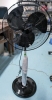 New Qunler 18" Standing Oscillating Quiet Pedestal Fan, with Dust Brush (Assembled) | Retails Over $50! - 2