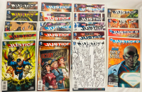 19 DC New 52 Justice League Comics, Issues #35-52, Includes Darkseid War, Duplicate of #43, Variant Colouring Book Cover #48