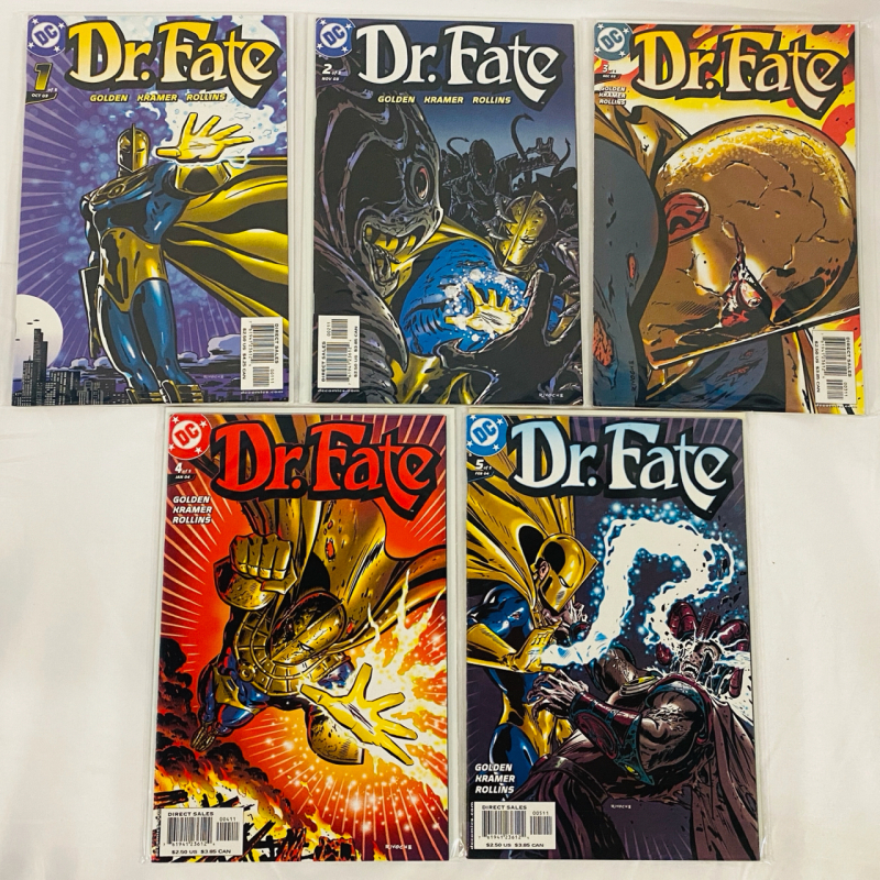 DC Dr. Fate Comics, Full 2003 Limited Series, Issues #1-5