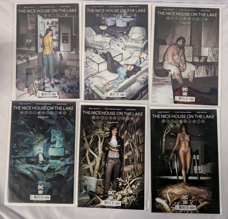 6 DC The Nice House on the Lake Comics. Issue 7-12.