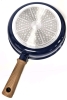 New CAROTE Navy Blue Induction Compatible Cookware for All Cooktops : 9" Diameter &times; 2.25" Tall Frying Pan - 3