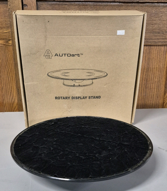 Autoart 12.25" Rotary Display Stand - Working Comes with D Battery