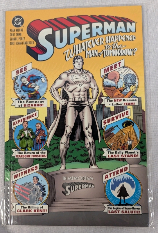 DC Superman: Whatever Happened to the Man of Tomorrow Comic.