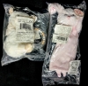 New BEARINGTON BABY Lil&rsquo; Alma the Llama Stuffed Animal Rattle 5.5&rdquo; & Wee Cottontail Lovey Mini Blanket Plush 7" - 2
