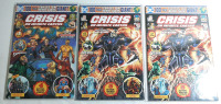 High Grade DC Crisis on Infinite Earths (1998) Comics, Issues #1 & #2 100pg Giant Editions, Includes #2 Duplicate
