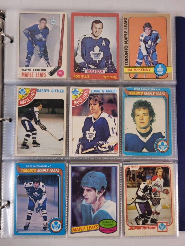 1969 - 2021 Toronto Maple Leafs NHL Hockey Trading Card Singles , 207 Trading Cards