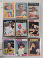 1960, 1961+ 1971-1991 Topps MLB Baseball Trading Card Singles , 108 Trading Cards