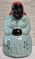 Vintage McCoy Black Americana Mammy String Holder Wall Hanging 6.75" Tall