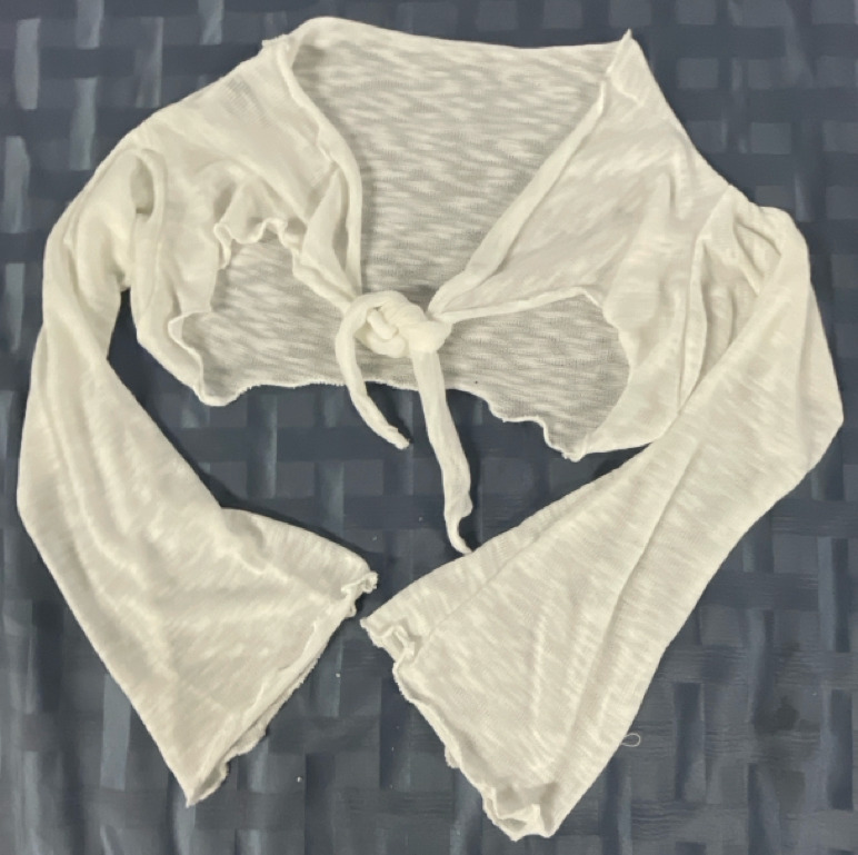 New Sz XS Ladies Lightweight Bolero-style Cardigan