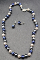 NEW Beaded Necklace & Earring Set