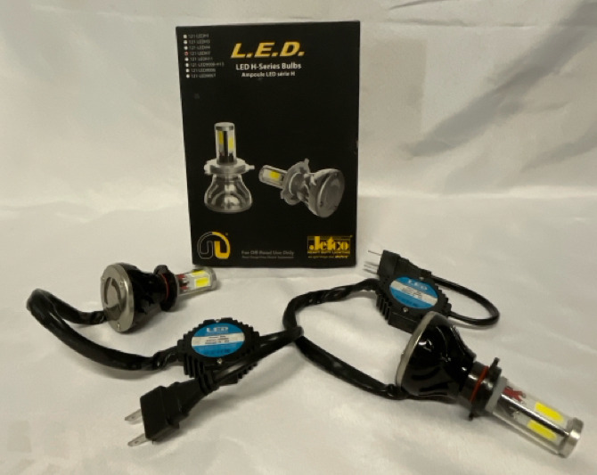 New 2pk Jetco LED H-Series Bulbs