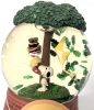 New Hallmark PEANUTS Charlie Brown & Snoopy Comic Book Glass Musical Snow Globe - 5.5" Tall - 2