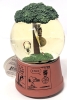 New Hallmark PEANUTS Charlie Brown & Snoopy Comic Book Glass Musical Snow Globe - 5.5" Tall - 3