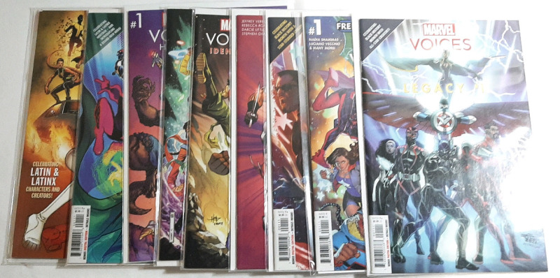 High Grade Marvel Voices One-Shot Comics (See Gallery For Comics Included)