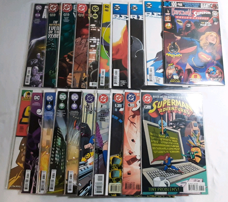 High Grade DC Comics Of Various Series (20 Comics), Predominantly Batman & Superman (See Gallery For Comics Included)