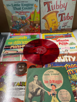 14 Vintage KIDS LPS | Includes 2 78rpm from Joe DiMaggio | Scuffs and Scratches Present