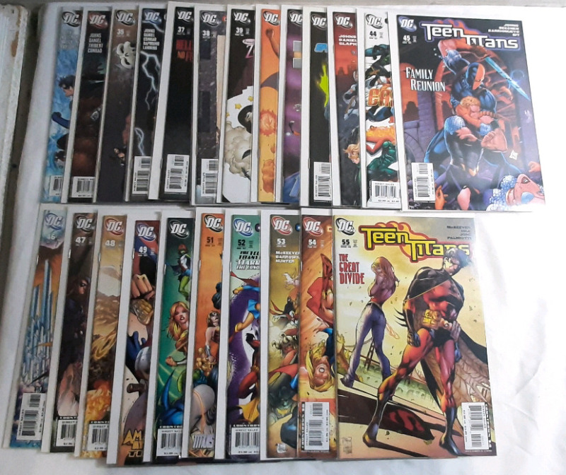 High Grade DC Teen Titans (2003) Issues #33-55 (Consecutive Run)