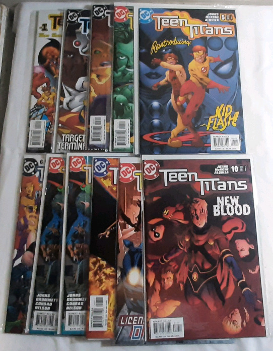 High Grade DC Teen Titans (2003) Issues #1-10 (Consecutive Run)