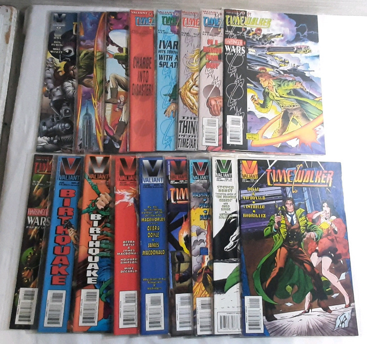 High Grade Valiant Timewalkwe (1994) Issues #0-15, Includes #1 Variant (Complete Run)