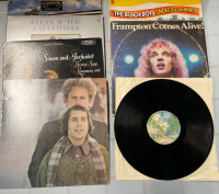 8 Vintage SOFT ROCK CLASSICS | See Photos for Titles | Scuffs and Scratches Present