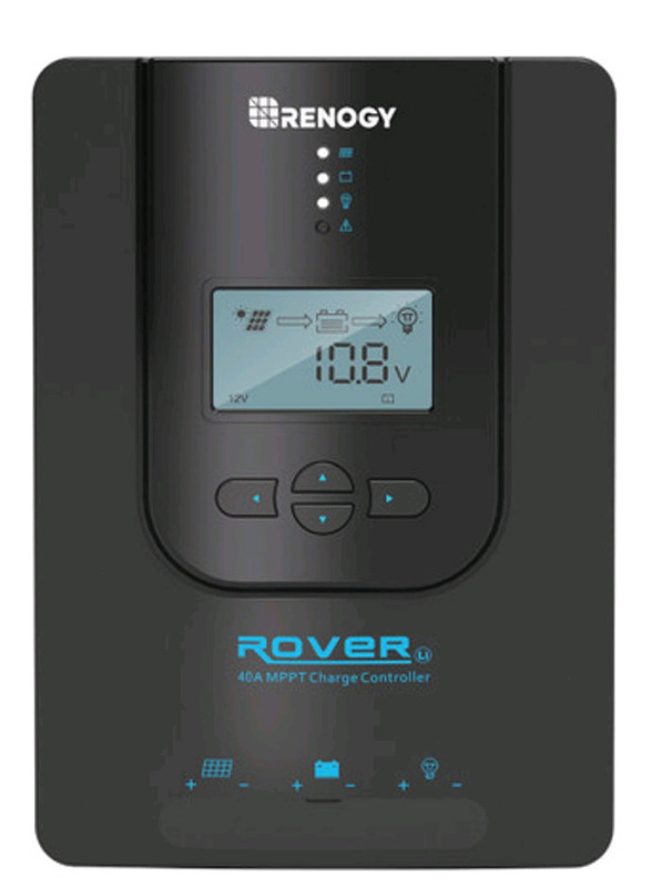 As New Renogy Rover Li 40 Amp MPPT Solar Charge Controller