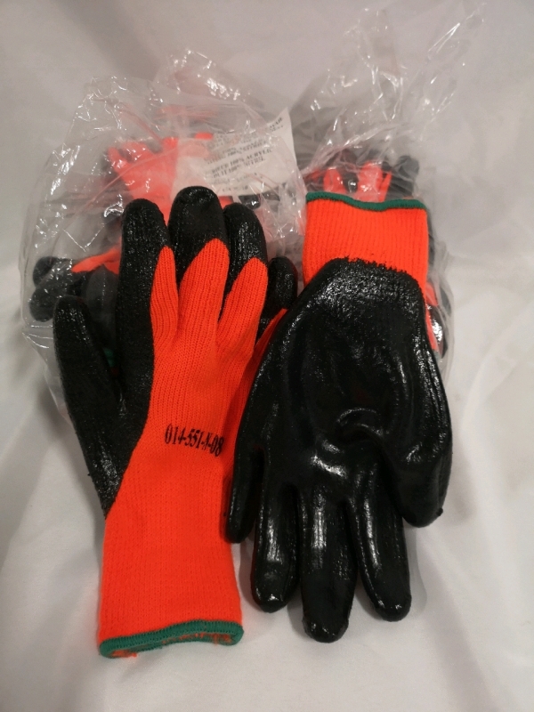 12 New Pairs of Work Gloves - 014-551-N-08