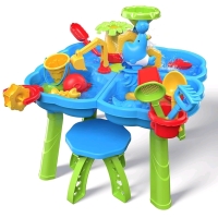As New Cone Whale Water Table - 4 in 1 Kids Activity Sensory Play Table for Outdoor Backyard. Retails for 49.99 US.