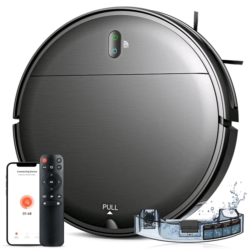 As New Robot Vacuum and Mop Combo, WiFi/App, Robotic Vacuum Cleaner/mop