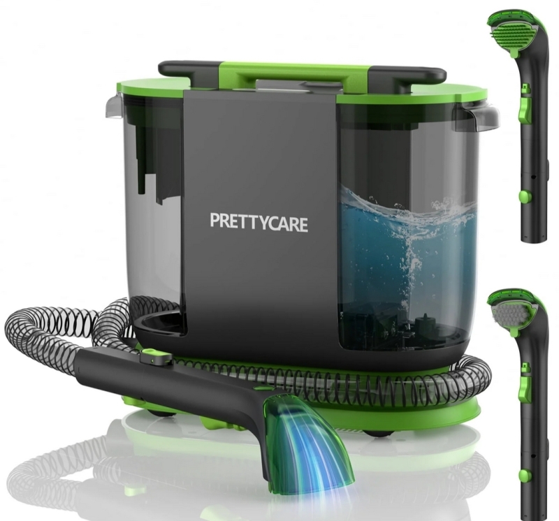 As New PrettyCare Portable Carpet & Upholstery Spot Cleaner. Retails for 400 US