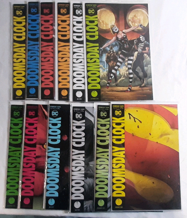 High Grade DC Doomsday Clock (2018) Issues #1-12 (Complete Run)