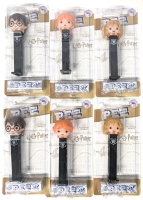 [2 Full Sets] 6 New Sealed PEZ &times; Wizarding World of HARRY POTTER Dispensers & Mystery Flavor Candy, All Made in USA