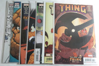High Grade Marvel The Thing (2021) Issues #1-6, Includes #1 Variant (Consecutive Run)