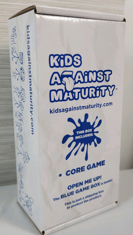 New - Kids Against Maturity Card Game - Sealed
