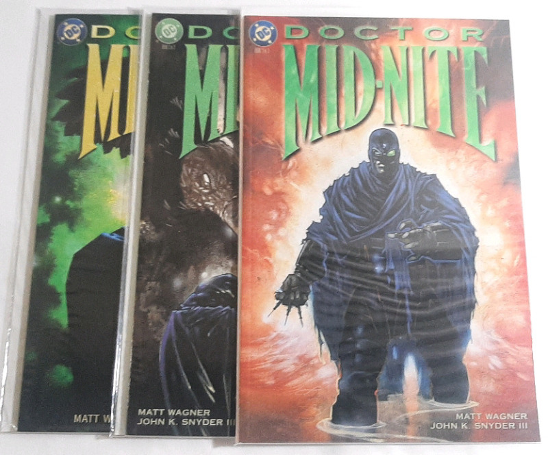 High Grade DC Doctor Mid-Nite (1999) Issues #1-3 (Complete Run)