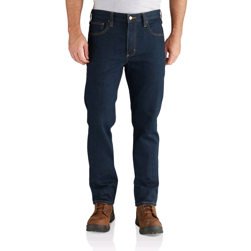 New Size 32&times;32 Reg Men's CARHARTT Rugged Flex Straight Fit 5-Pocket Jeans, Model BN2807-M | Retails Over $80!