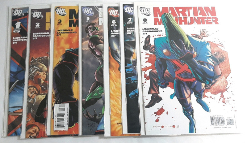 High Grade DC Martian Manhunter (2006) Issues #1-3, #5-8 (Incomplete Run)