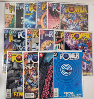 DC Comics 2002 The Power Company No.1 - No.6 , No.8 - No.15 & No.17 , No.18 , Missing #7 & #16 for Complete Run . Very Fine Ungraded Condition