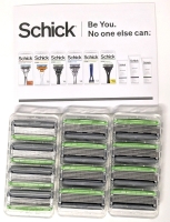 12 New SCHICK Hydro Sensitive Razor Refills, No Packaging