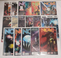 Marvel Comics 2013 Nova (vol.5) No.14 - No.24 & No.26 - No.31 , Consecutive Runs . Very Fine Ungraded Condition