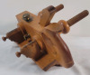 Vintage Auburn Tool Co. Wooden Screw Arm Plow Plane No.96 . Missing Blade . - 5