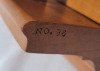 Vintage Auburn Tool Co. Wooden Screw Arm Plow Plane No.96 . Missing Blade . - 7