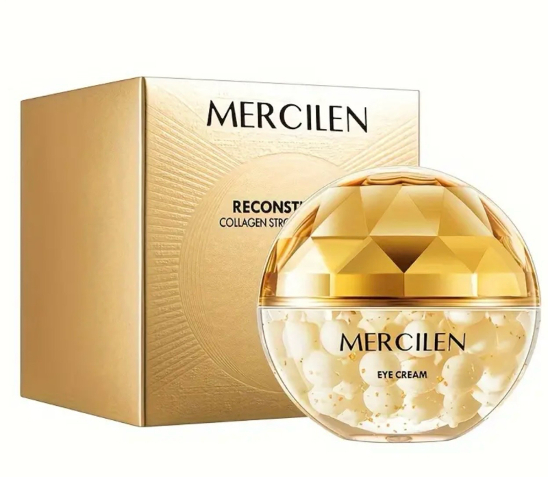 New Mercilen Reorganized Collagen Strengthening Eye Cream Alcohol-Free Hydrating Formula with Glycerol & Plant-Based Squalane 40g Stock photos added Ex 2027/12/25