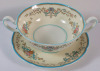 Vintage Royal Doulton " The Pembroke " Soup Bowls & Saucers . 5 Bowls & 9 Saucers . All Pieces Ring True - 4