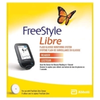 New - Freestyle Libre Flash Glucose Monitoring Reader . Glucose monitoring system for measuring interstitial fluid glucose levels in adults . Sealed , tear to box lid Retails Over $70