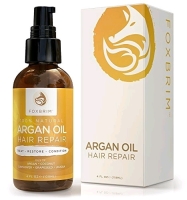New Sealed FOXBRIM 100% Natural Argan Oil Hair Repair with Argan, Coconut, Grapeseed + Jojoba Oils, 120ml